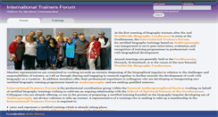 Desktop Screenshot of internationaltrainersforum.com